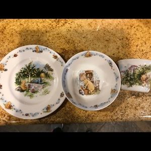 Royal Doulton Classic Pooh Baby Dishes